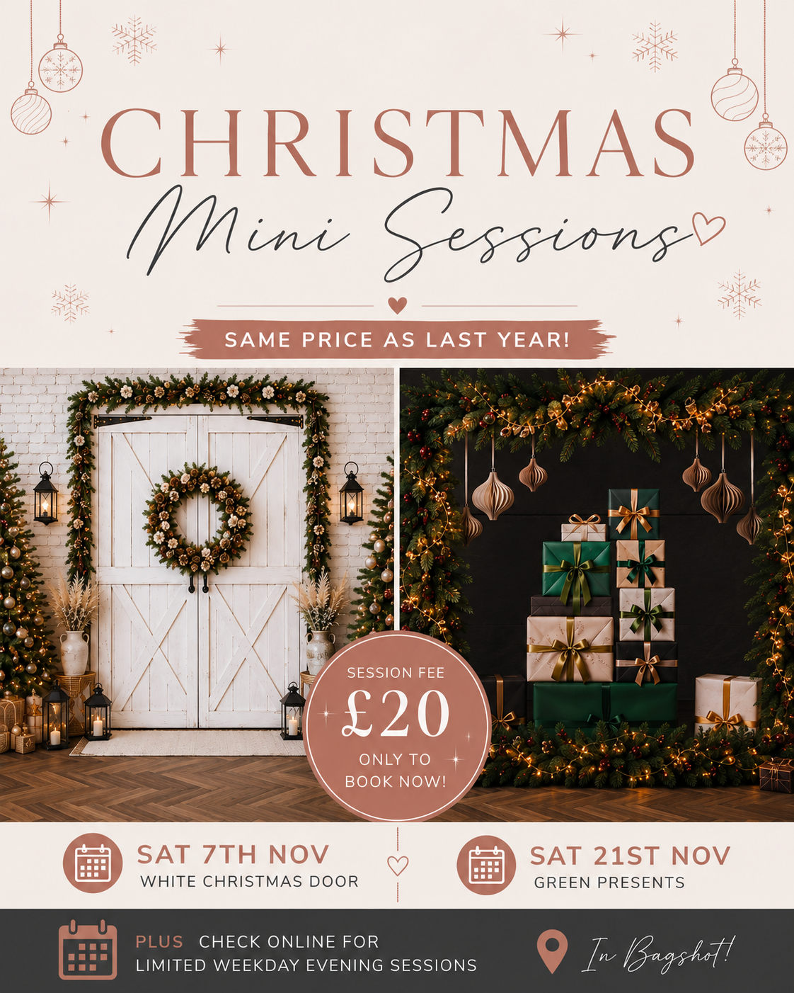 christmas mini shoots 2026